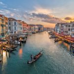 Sunset Gondola ride in Venice
