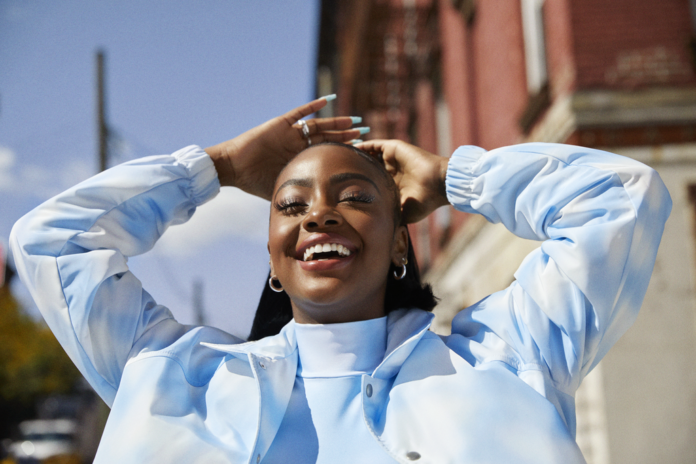 Justine Skye Takes First Leap Into Fashion, Announces Partnership With H&M,face powder for dark skin, hairstyles for black hair, cream for black skin, makeup for brown skin, african suit, full lace front wigs, natural hair journey, real human hair wigs, accra ghana tourism, remy full lace wigs, cantu hair products, doo gro hair vitalizer, human hair wigs for sale, curly human hair weave, cheap full lace wigs, free beauty box, discount lace wigs, lace wigs for black women,