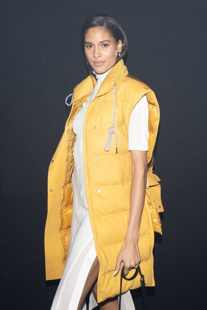 Cindy Bruna at Milan Fashion Week